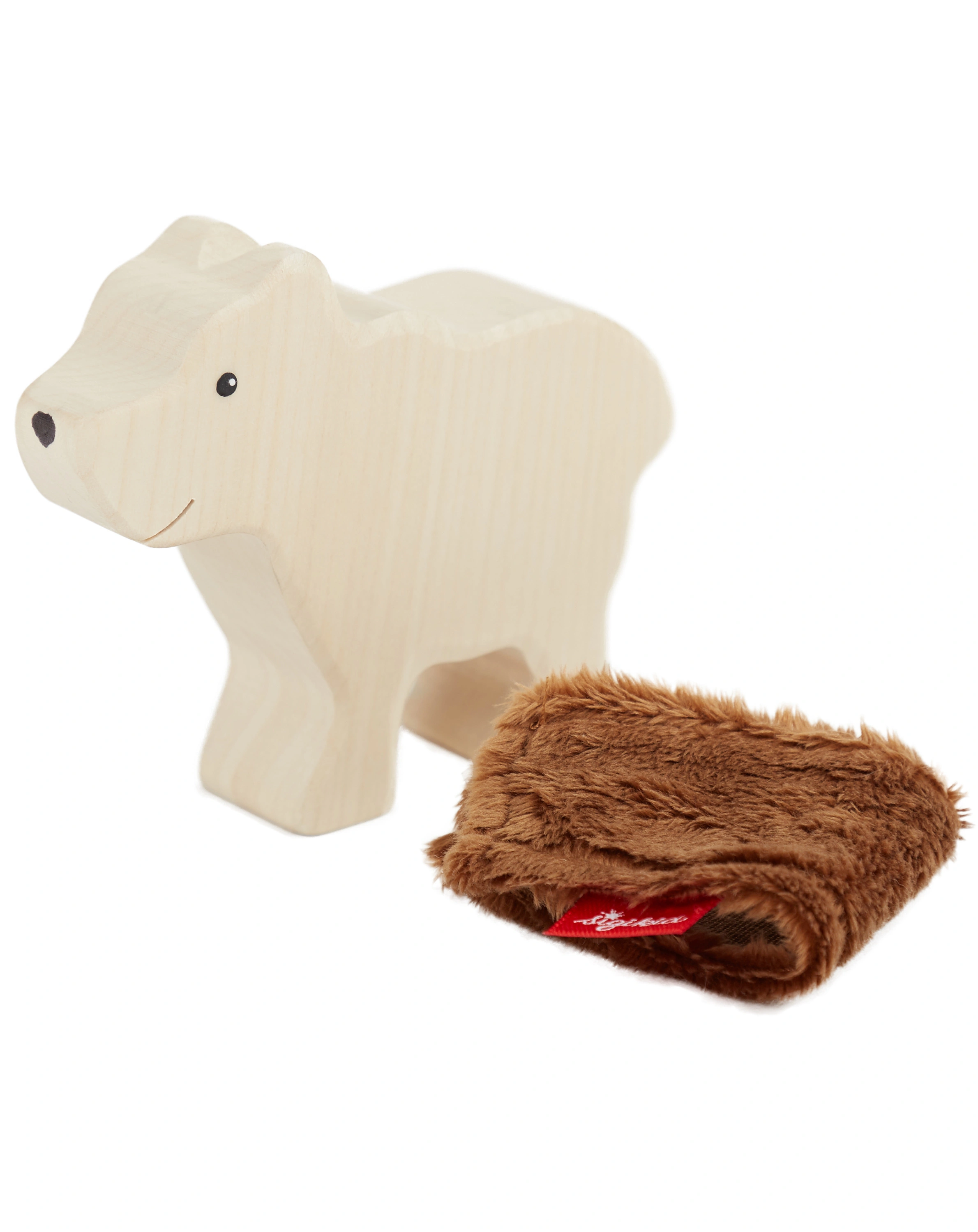 Holz-Spielfigur CUDLY WUDLY - BÄR in natur/braun