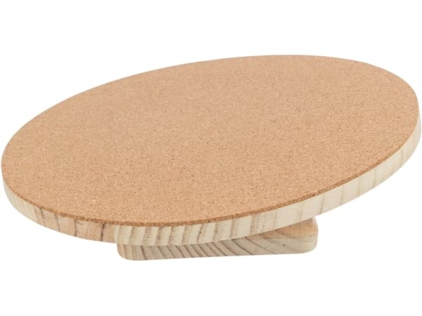 Trixie Running disc, degus/large hamsters, wood/cork, ø 30 cm