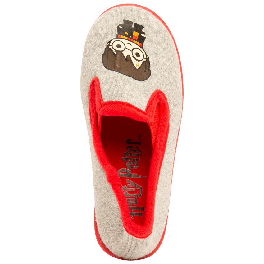 Chaussons bas print Harry Potter Warner pour bébé garçon - Gris chiné
