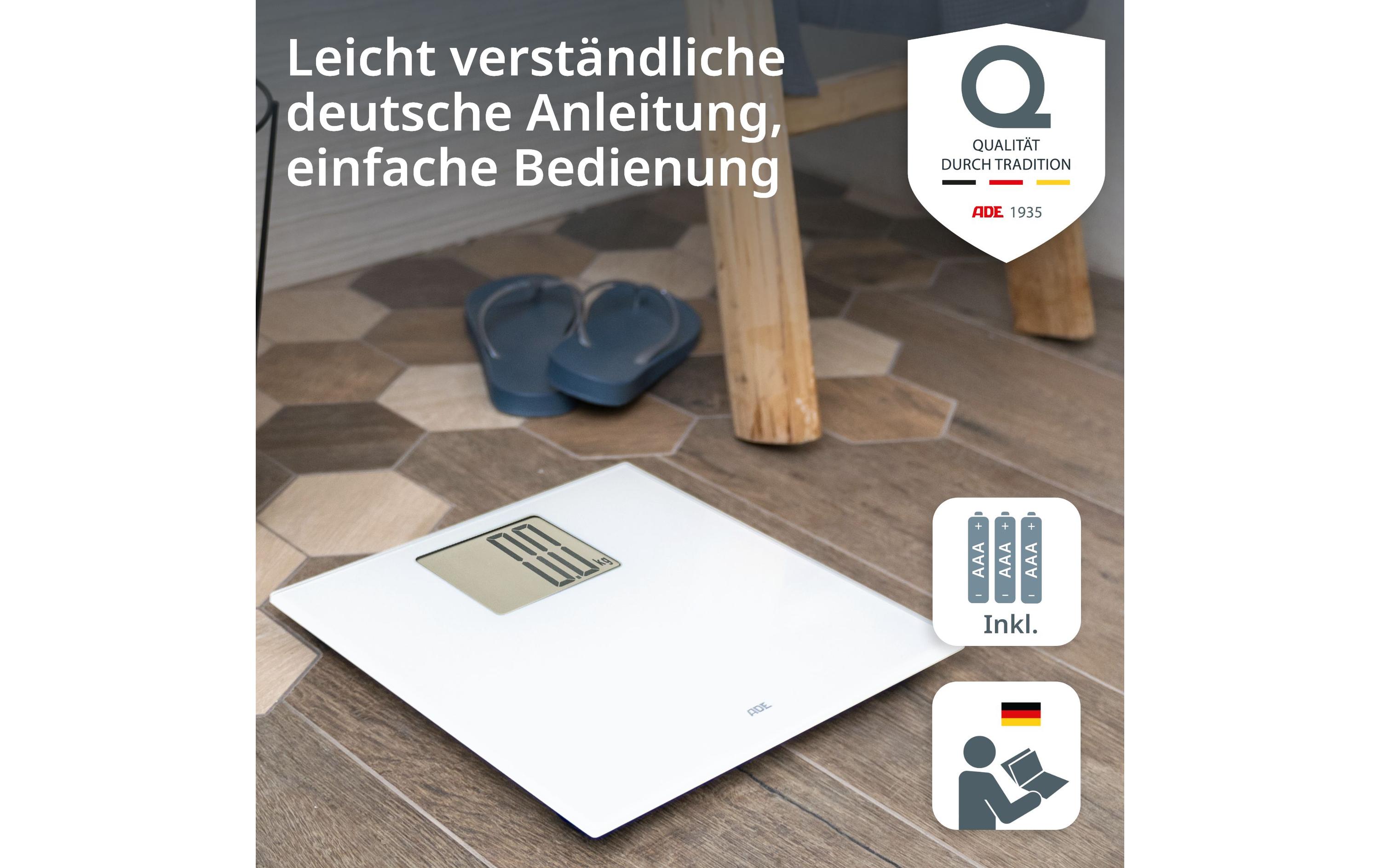 Personenwaage Katharina WeissDigitale Körperwaage mit XXL Display