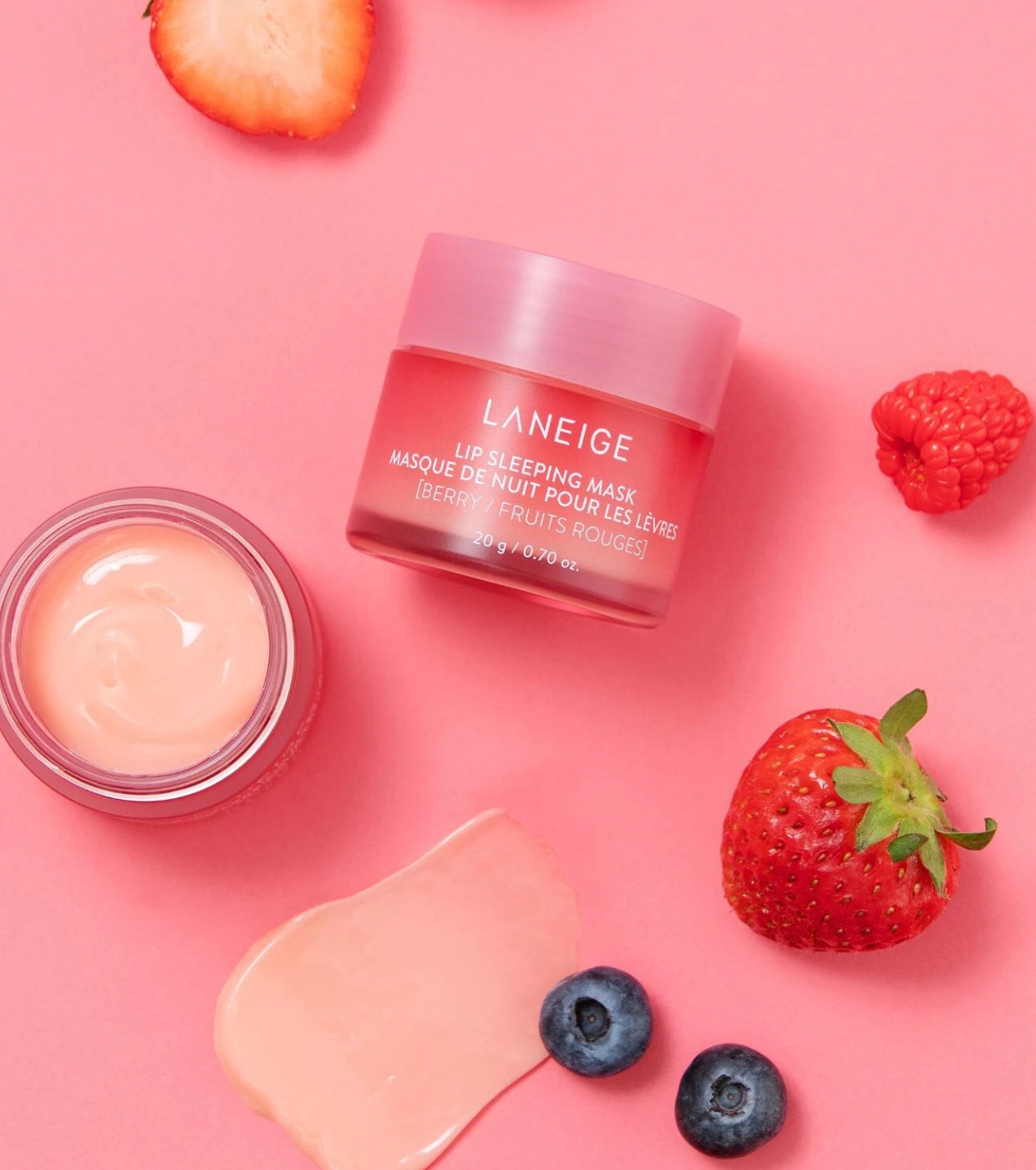 Laneige - Máscara labial noturna - Berry