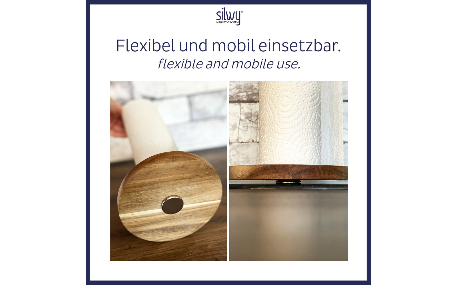 silwy® Power Magnete inkl. 4 Klebepunkte