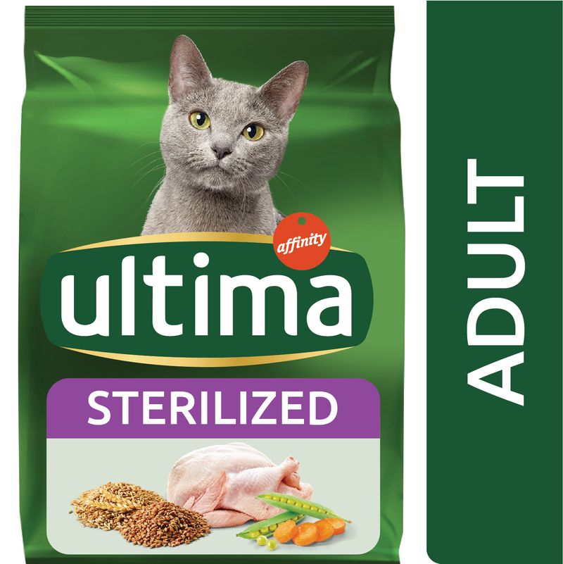 Ultima Chats stérilisés, poulet & orge à prix discount sur bitiba.fr