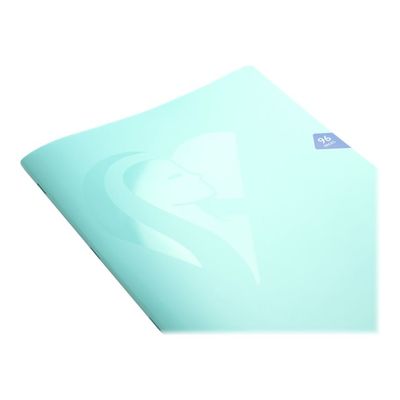 Clairefontaine Mimesys Pastel - Cahier polypro 24 x 32 cm - 96 pages - petits carreaux - disponible dans différentes couleurs