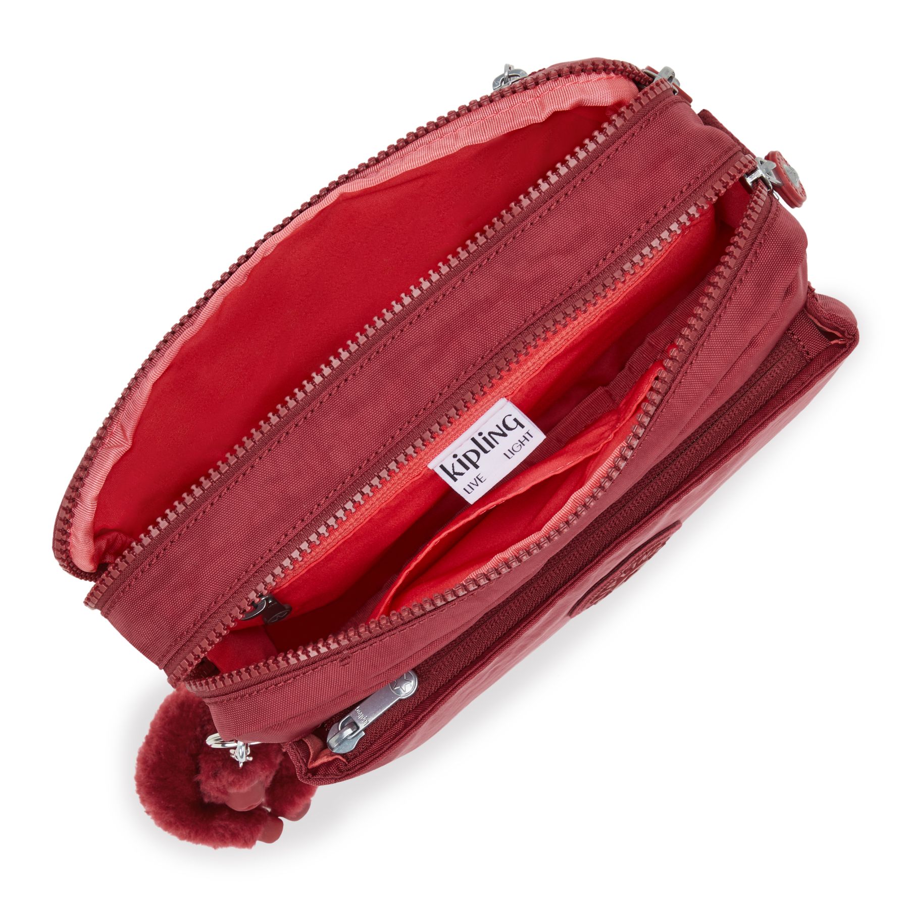 ABANU M Sac à bandoulière réglable polyvalent de taille moyenne  - Funky Red