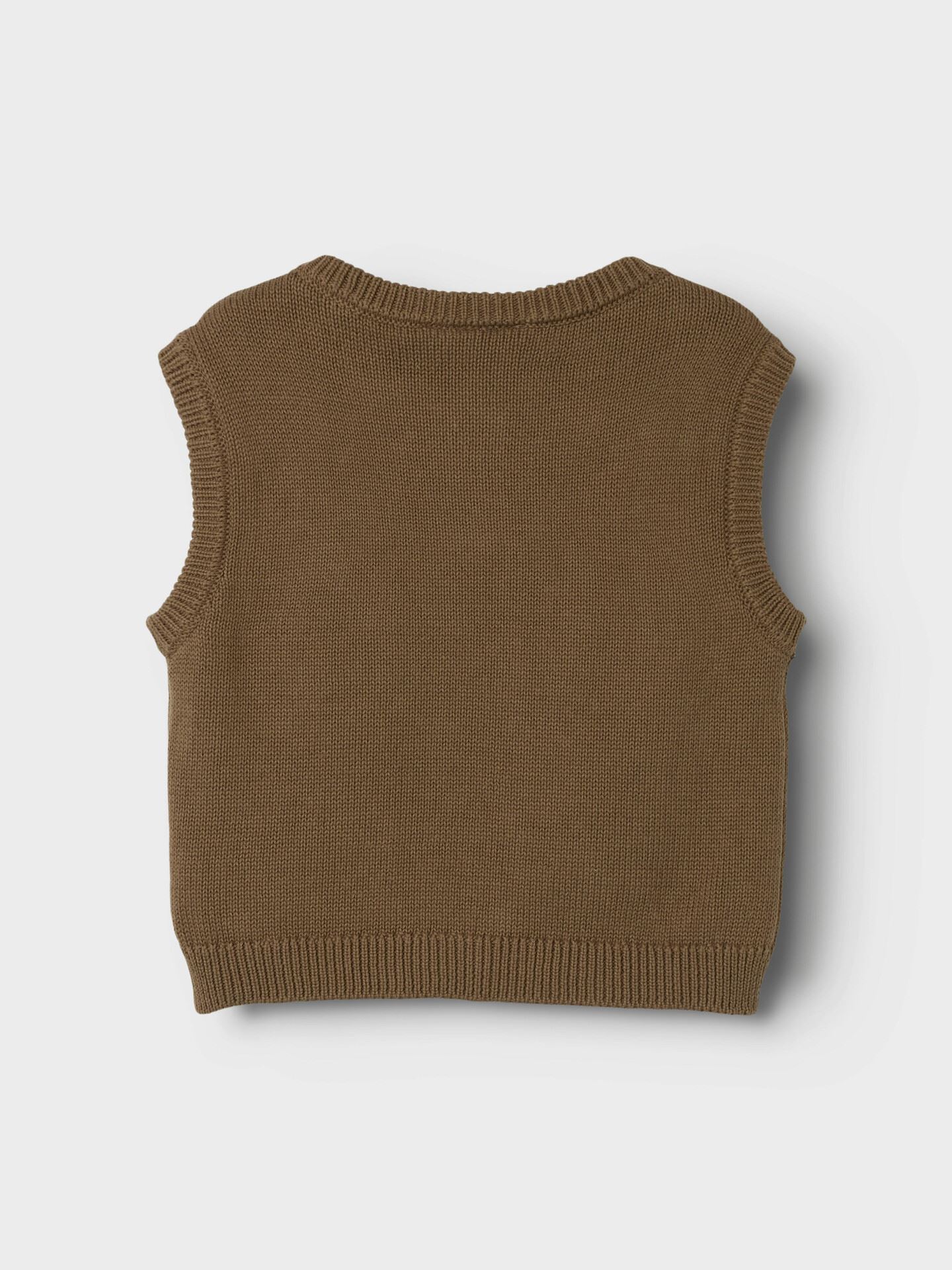 Ramlo Loose Short Knit Vest
