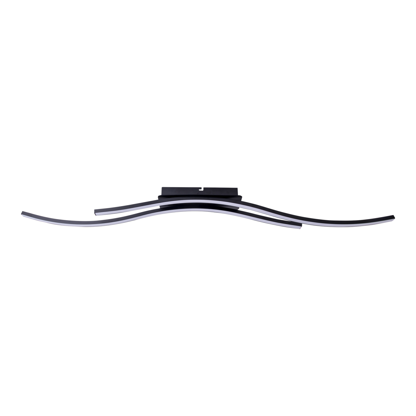 LED-Deckenleuchte ONDA - schwarz - 96 cm lang