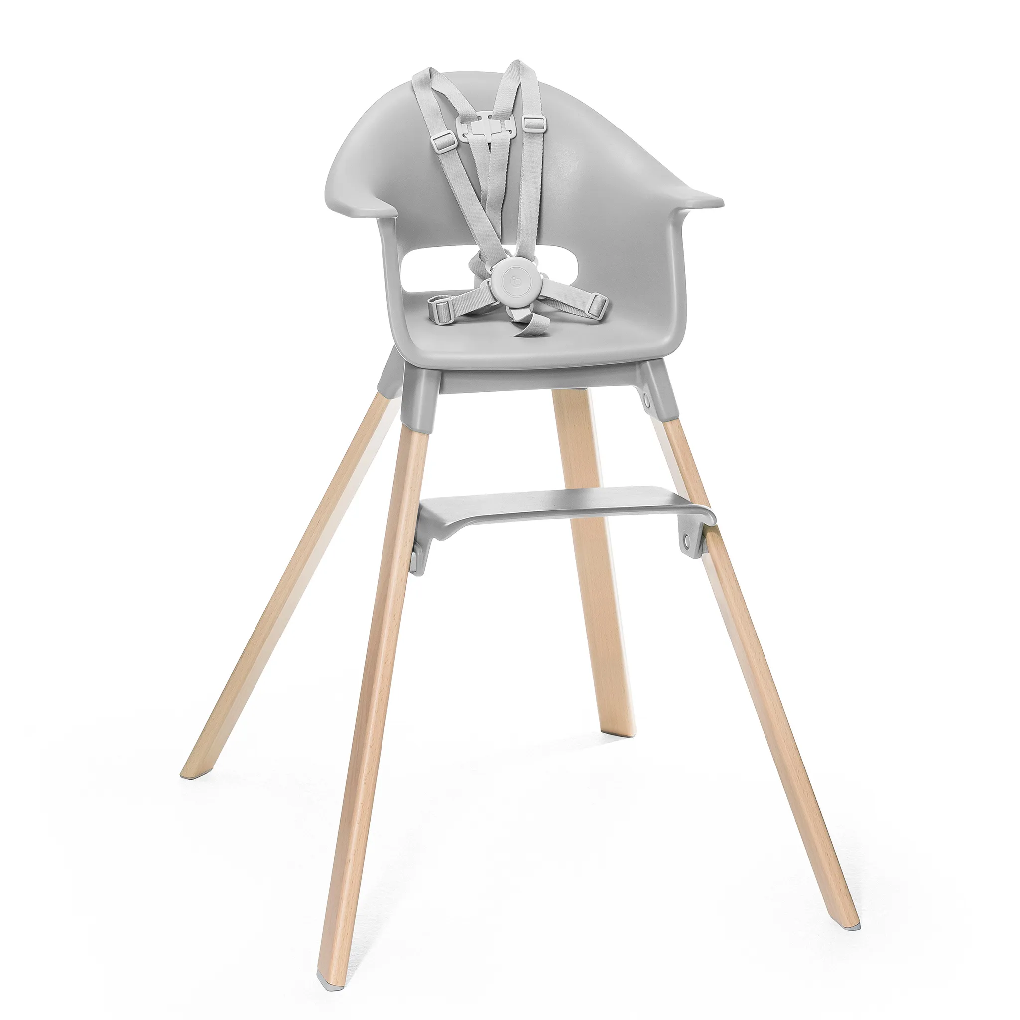 Stokke Chaise Haute Clikk - Gris Nuage
