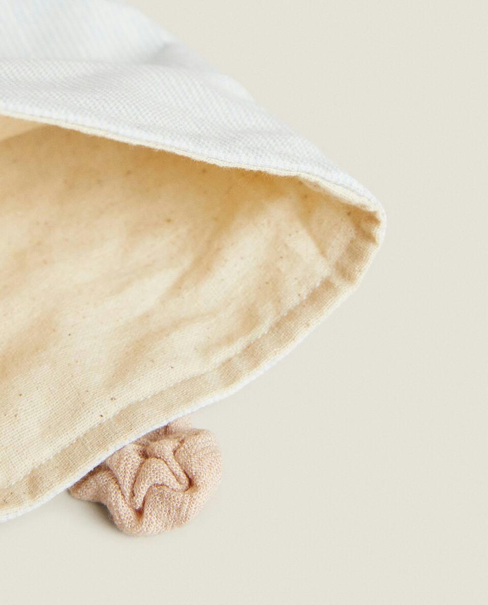 Conjunto infantil de três fantoches de porquinhos