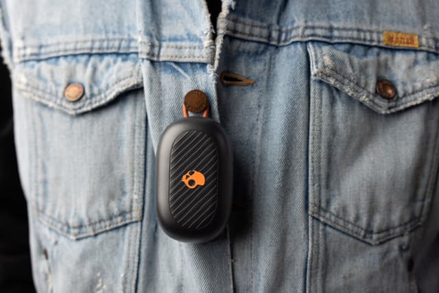 Skullcandy Push Play Active true wireless in-ear øreprop sort/orange