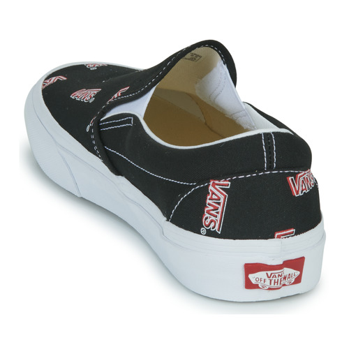 Vans - CLASSIC SLIP-ON - Noir / Rouge