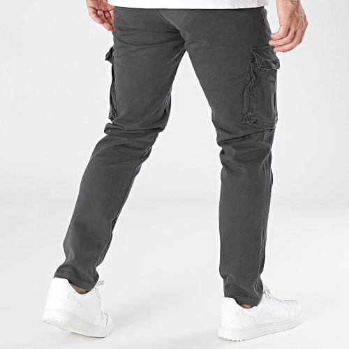 Pantalon Cargo Gris Anthracite