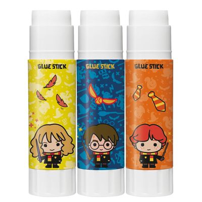 Maped Licence Harry Potter - Pack de 3 tubes de colle 21 gr