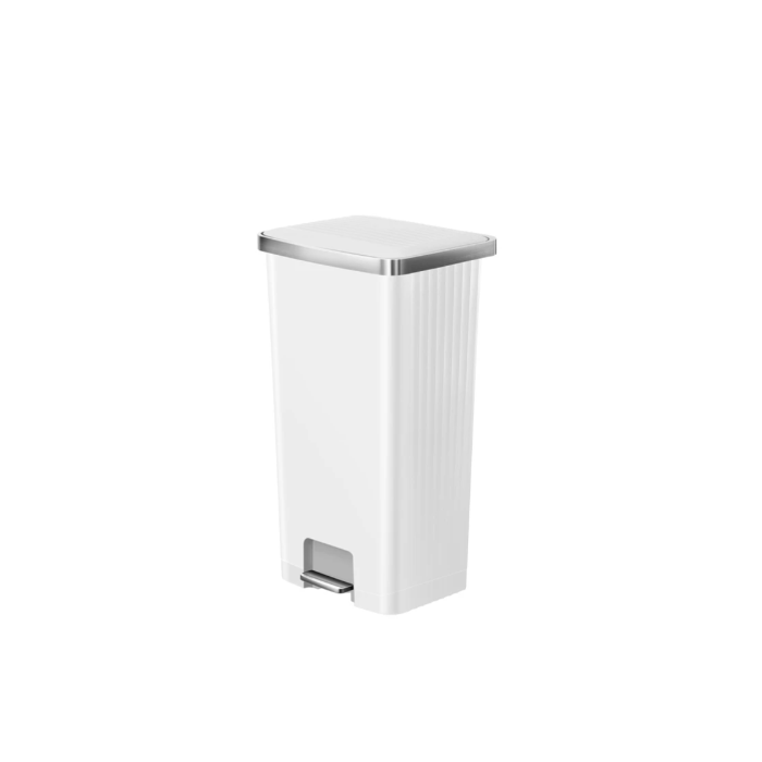 EKO Hana 2 pedaalemmer 90 liter wit (VB638890W)