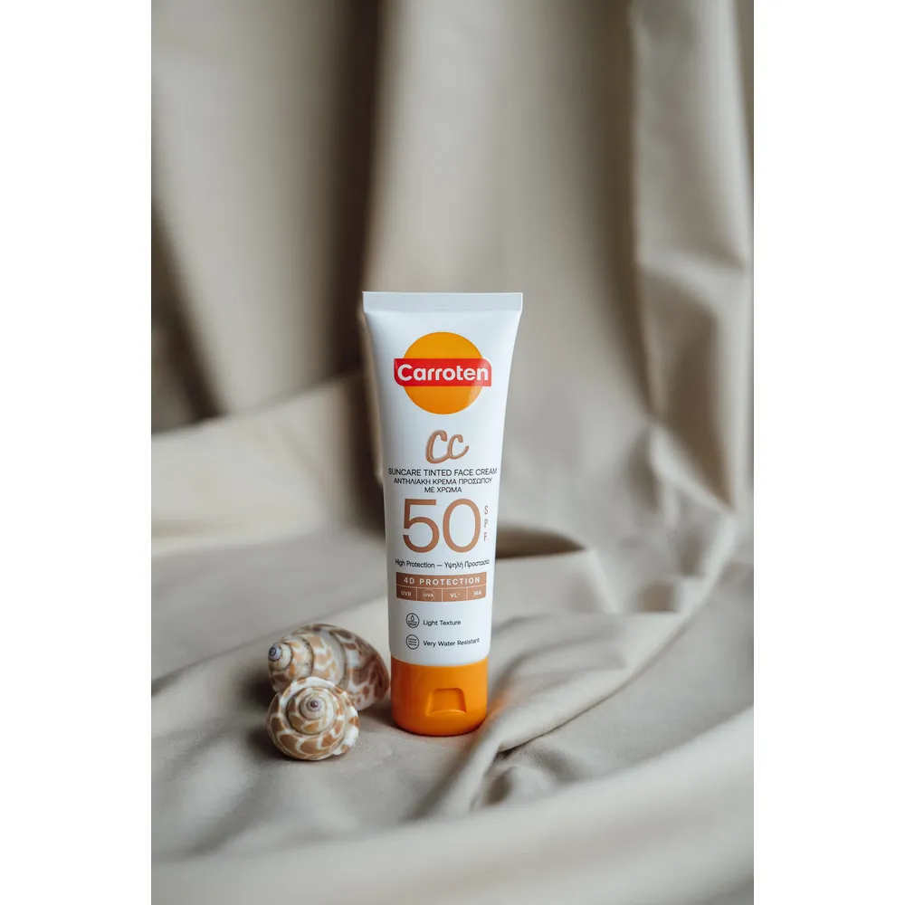 Carroten Face CC Cream SPF 50 - 50 ml.