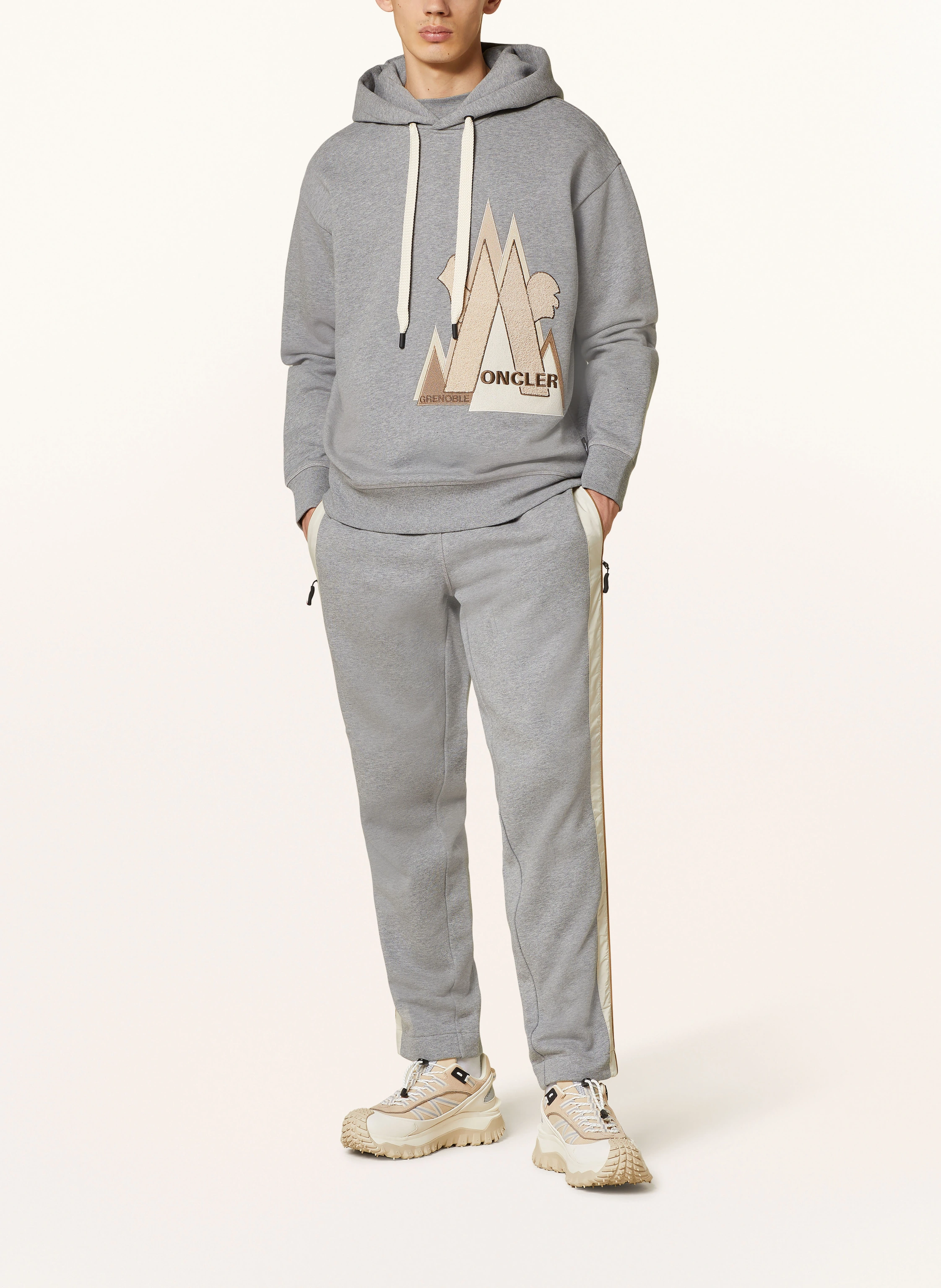 MONCLER GRENOBLE Sweatpants mit Galonstreifen
