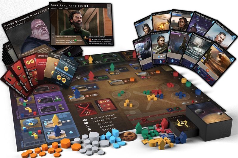 Dune Imperium bordspel Engelstalige uitgave