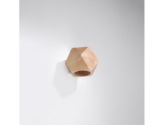 SOLLUX LIGHTING - Applique woody bois naturel