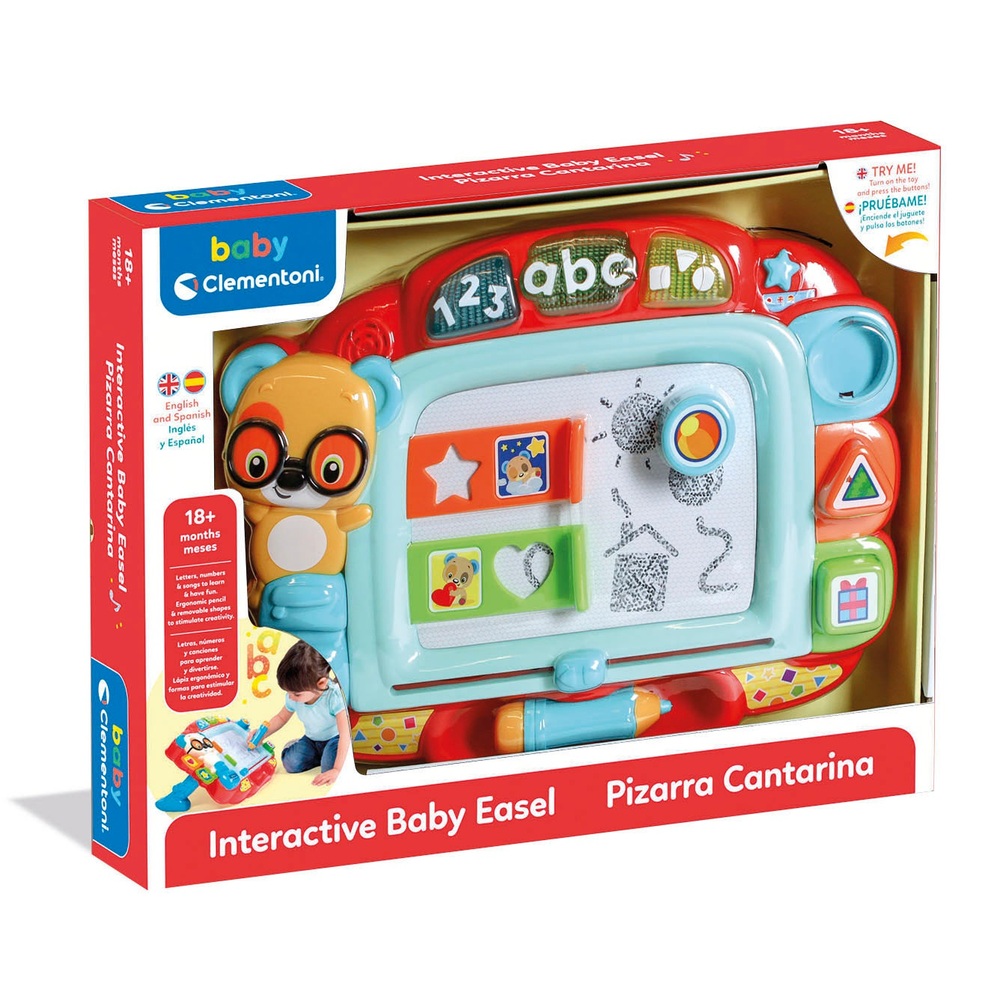 Interaktive Baby-Staffelei von Baby Clementoni