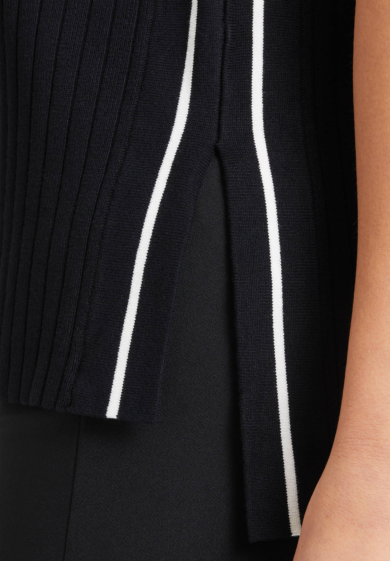 Betty Barclay| Damen Strickpullunder mit Seitenschlitzen