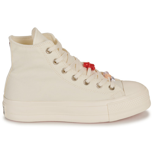 Converse - CHUCK TAYLOR ALL STAR LIFT-POP WORDS - Blanc