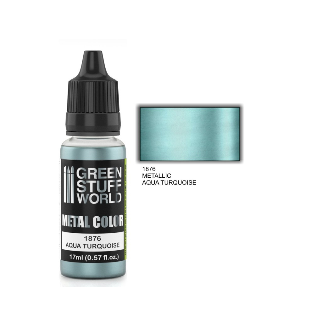 Peinture Métallisée - Aqua Turquoise