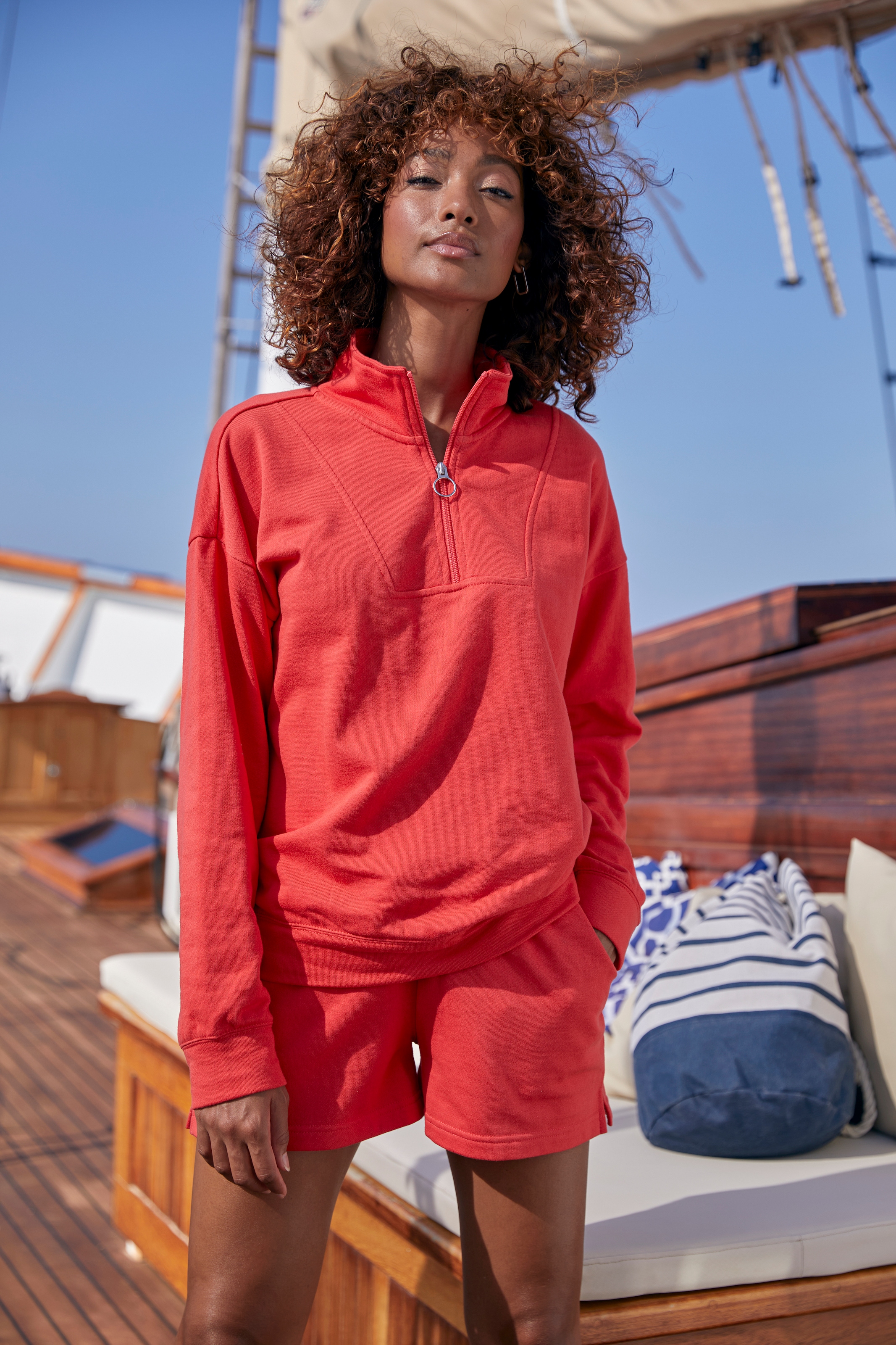 H.I.S Sweatshorts  im maritimen Stil, Loungewear, Loungeanzug