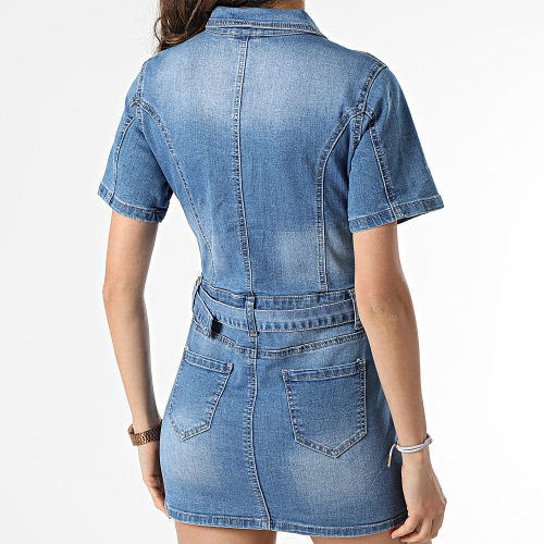 Robe Jean Femme 3015 Bleu Denim