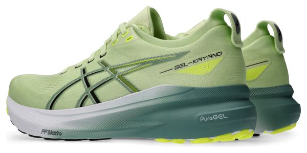 Chaussures Running Asics Gel-Kayano 31 Vert/Jaune Homme