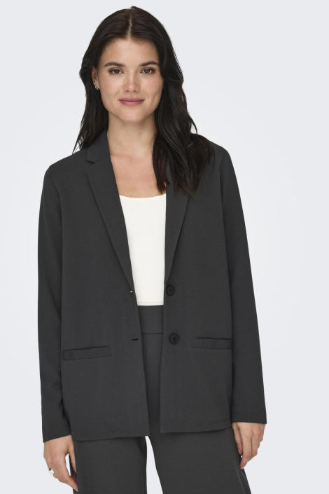 Jacqueline de Yong grijze dames blazer