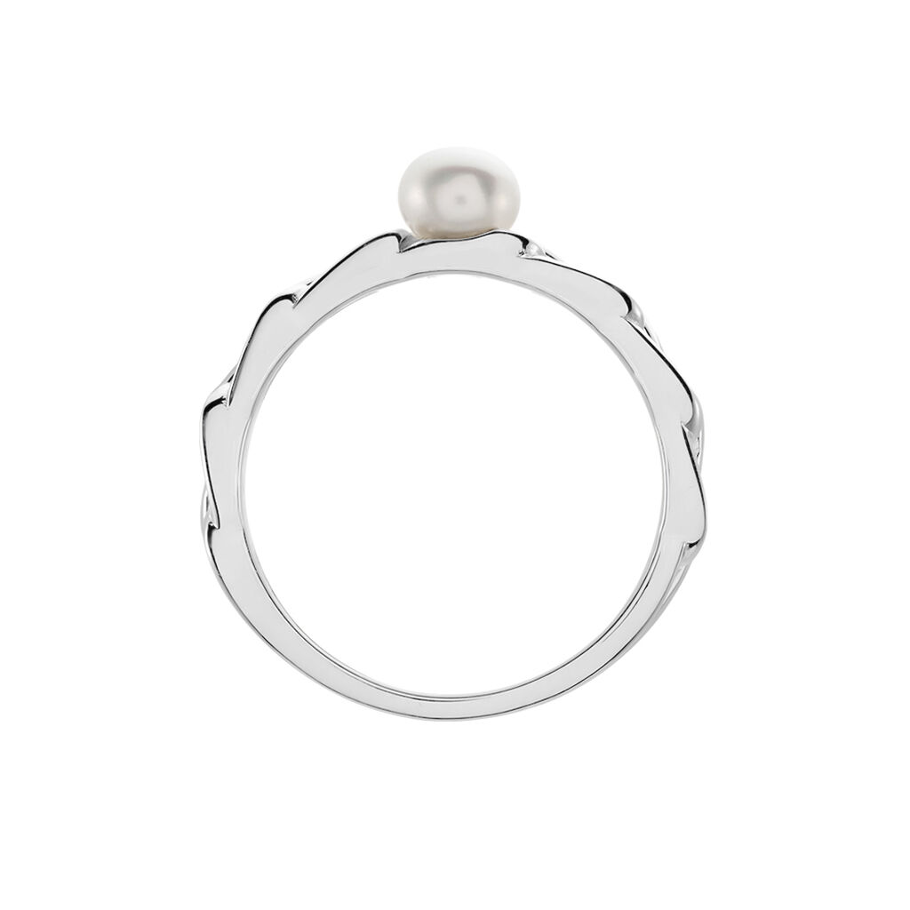 Bague Morgain Argent Perle De Culture