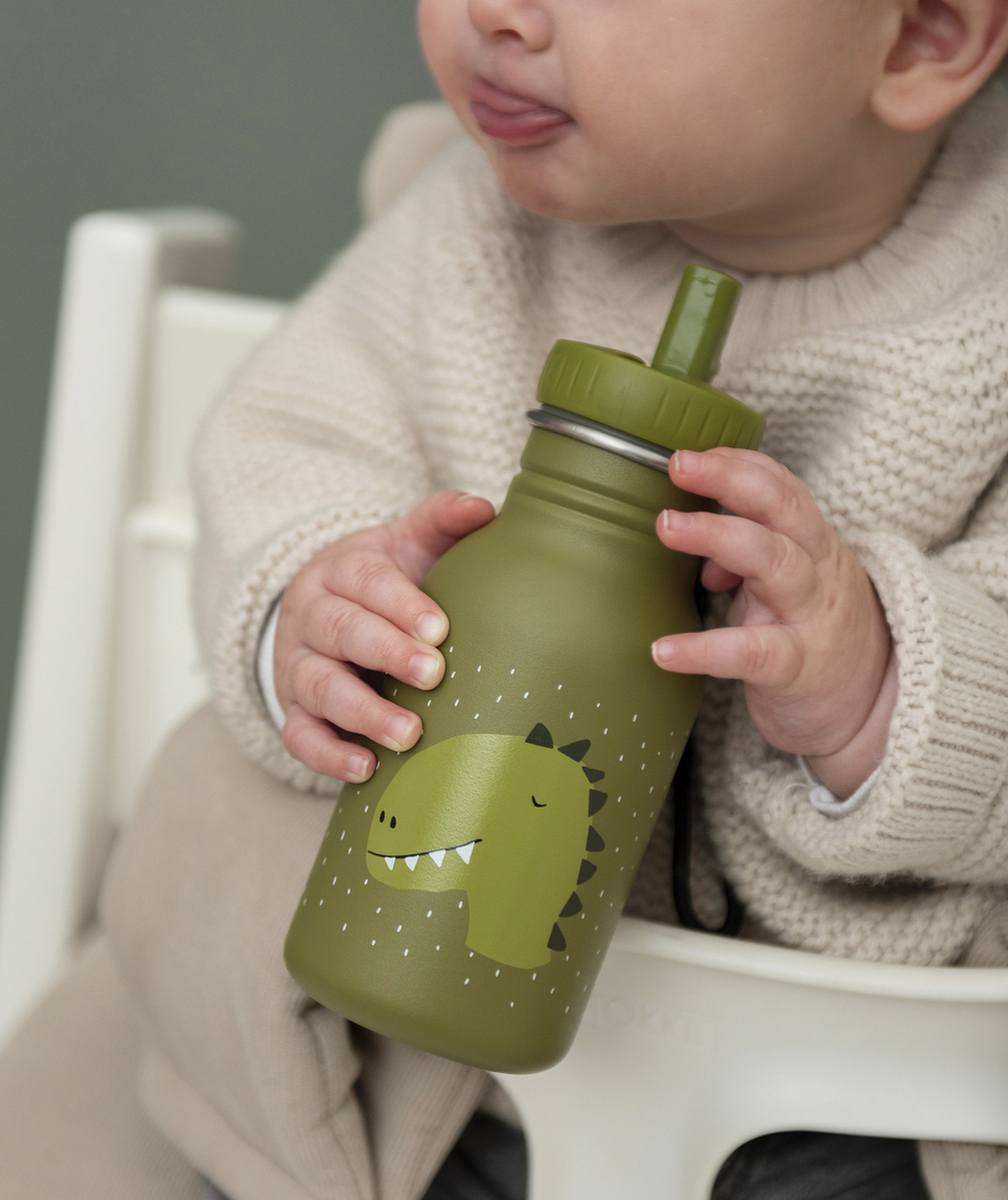 TRIXIEGOURDE VERTE DINOSAURE 350ML ENFANT