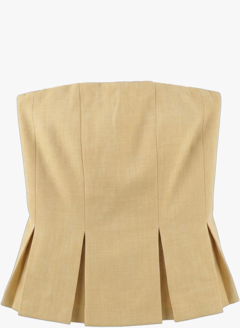 gele gestuz gilet gzstacy corsage