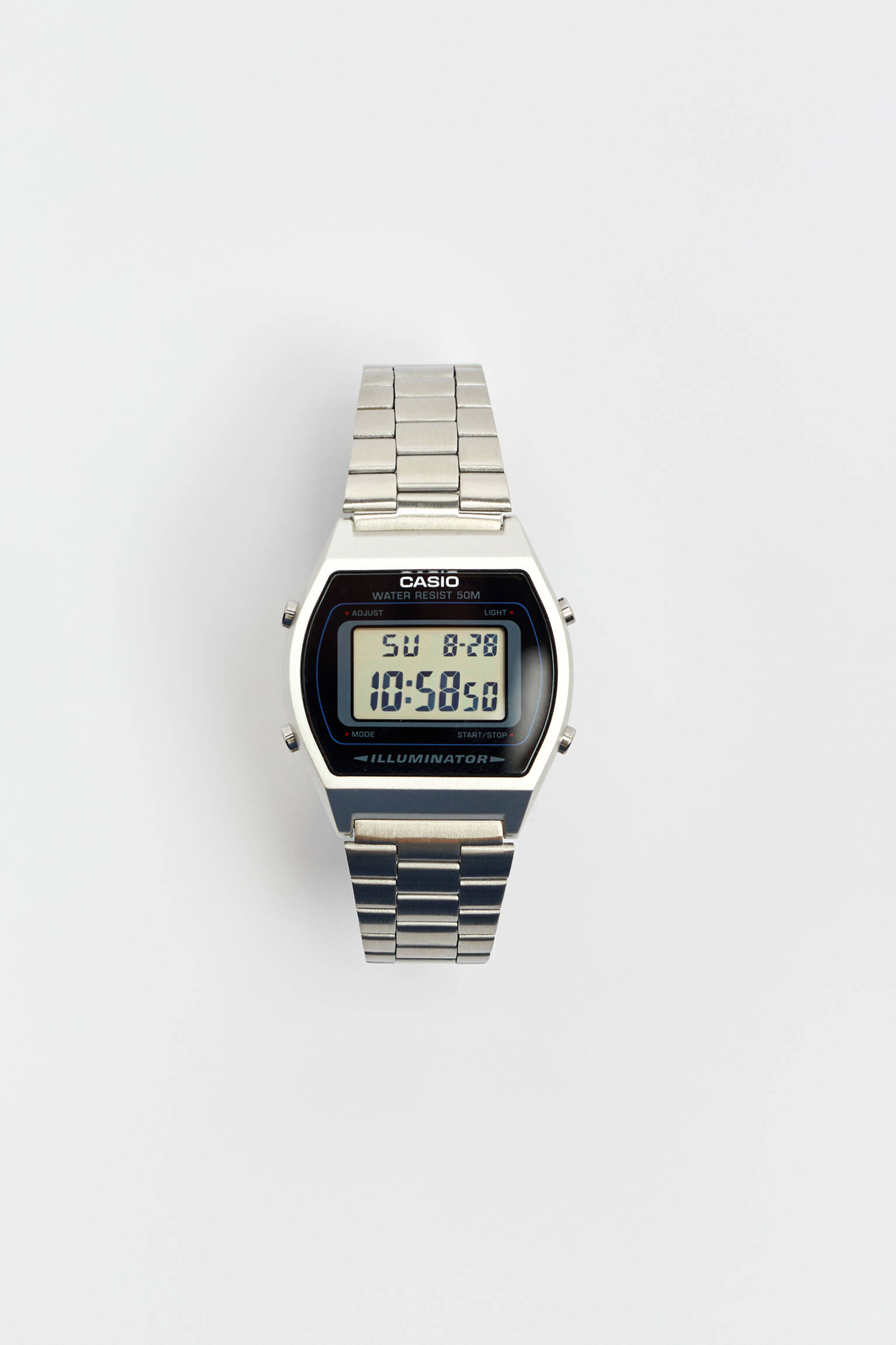 Relógio digital CASIO B640WD-1AVEF - Cinza