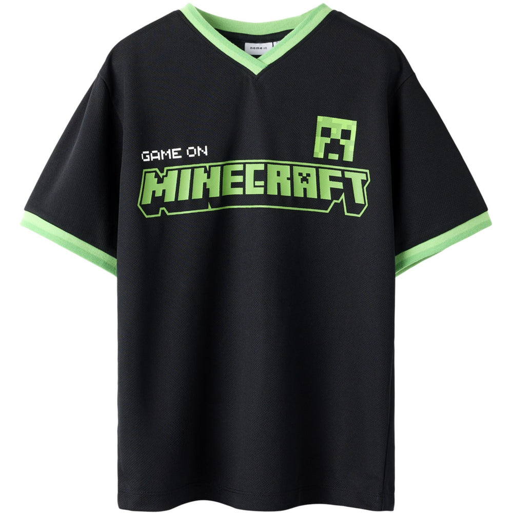 Køb Name It Black Nkmmali Minecraft Nreg Poly Top Bfu
