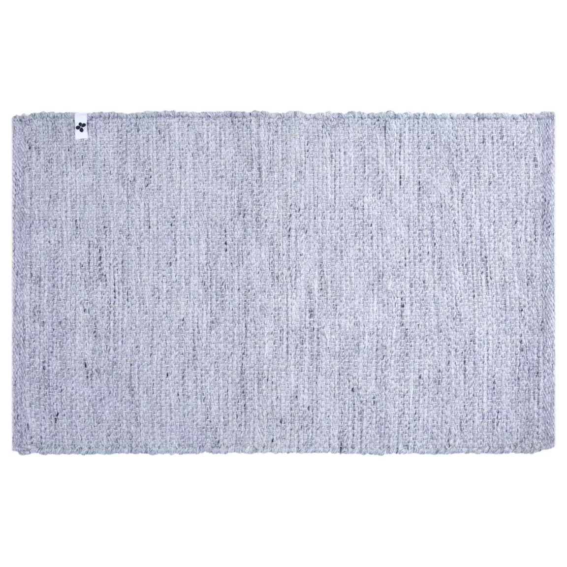 Tapis d'extérieur rectangulaire (50 x 80 cm) Léo Gris chiné