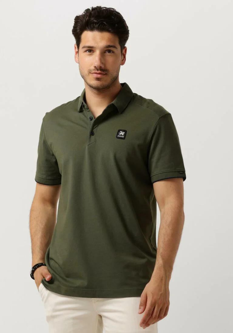 VANGUARD groene vanguard polo short sleeve polo pique