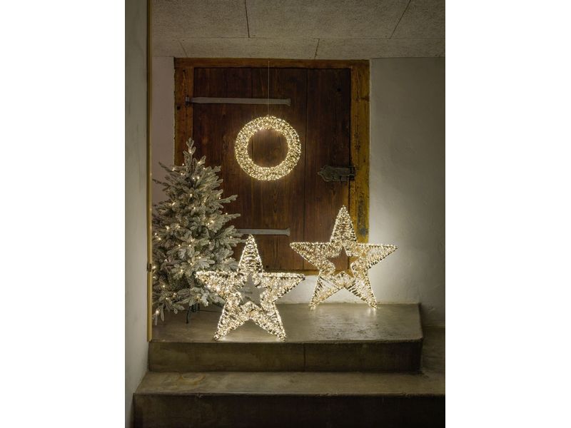 STT Glamour star, 80 Warmweiss LED Dekoration