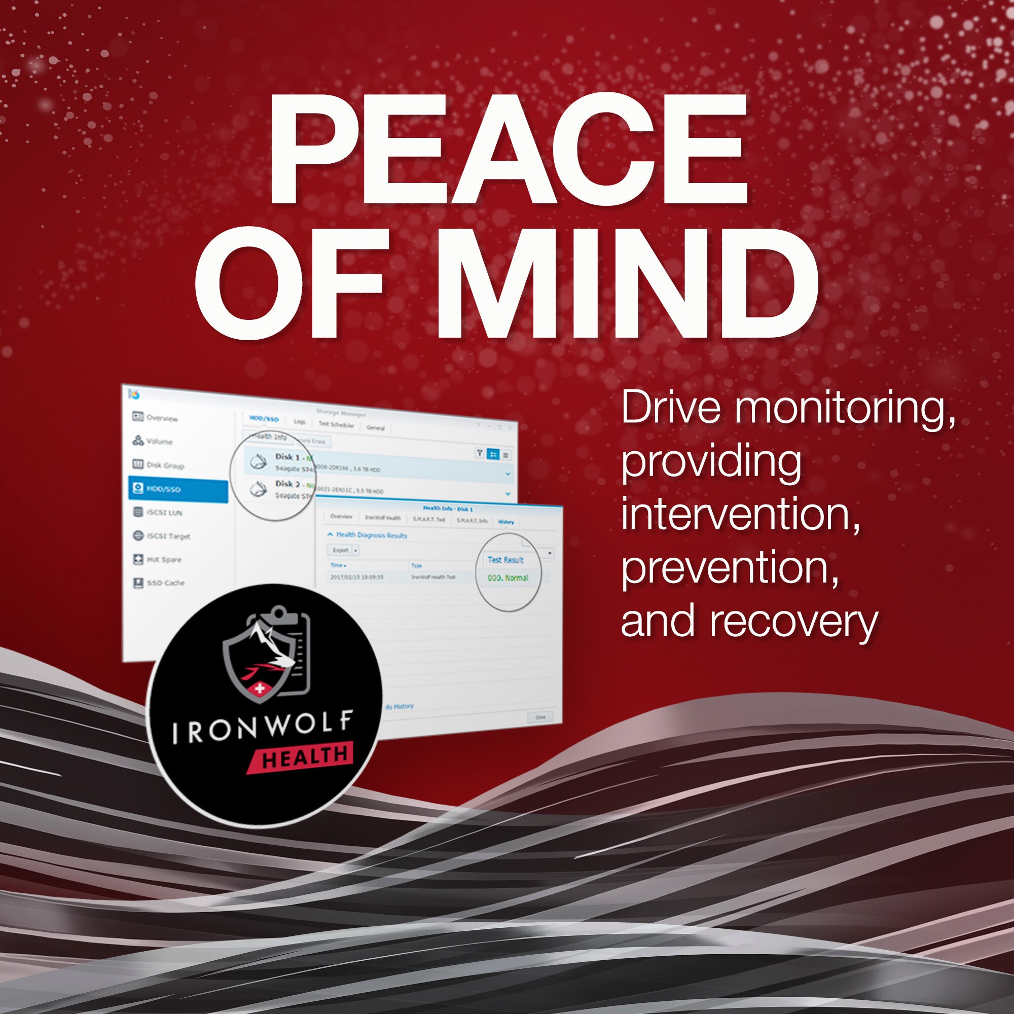 Seagate Festplatte IronWolf NAS 12 TB CMR