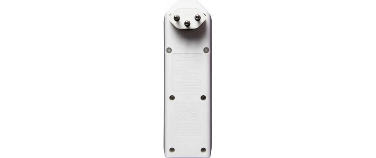 Abzweigstecker 3 x T13, 1 x USB A, 1 x USB C, 300° drehbarStabiler, formschöner Mehrfachstecker ohne Schalter aus hochbruchfestem Kunststoff