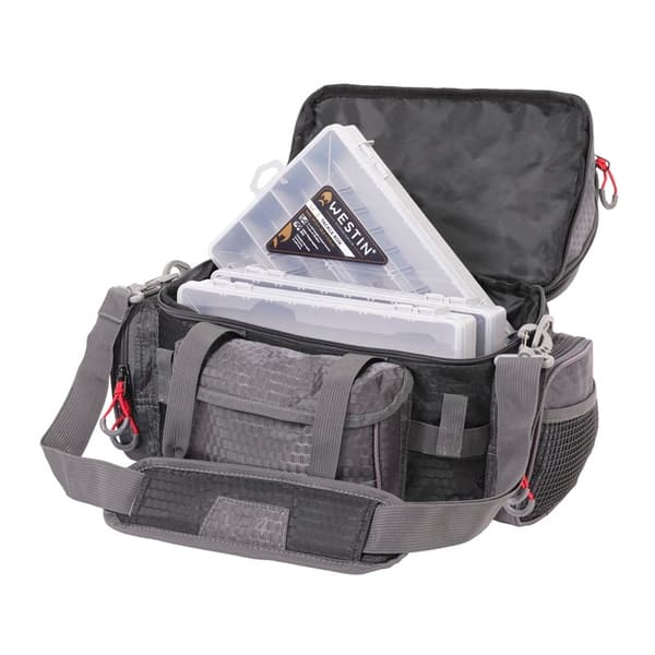 Westin W4 Lure Bag Plus 4 Boxes Small Titanium Black