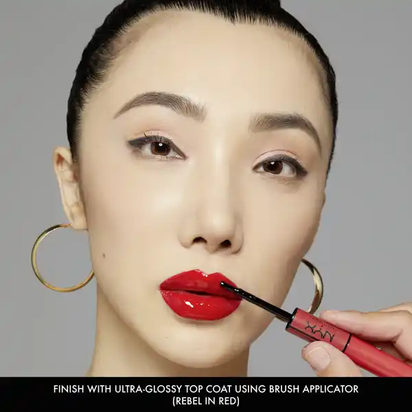 Shine Loud High Pigment Lip Shine 17 Rebel In Red