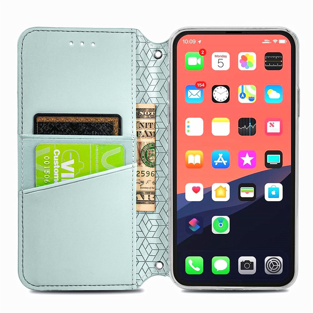 Hülle Handy Schutz für Apple iPhone 13 Pro Max Case Cover Tasche Etuis Grau Neu