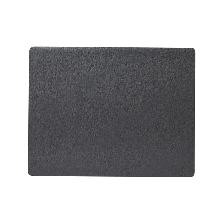 Lind DNA - Tischset Square L 35 x 45 cm, Serene anthrazit