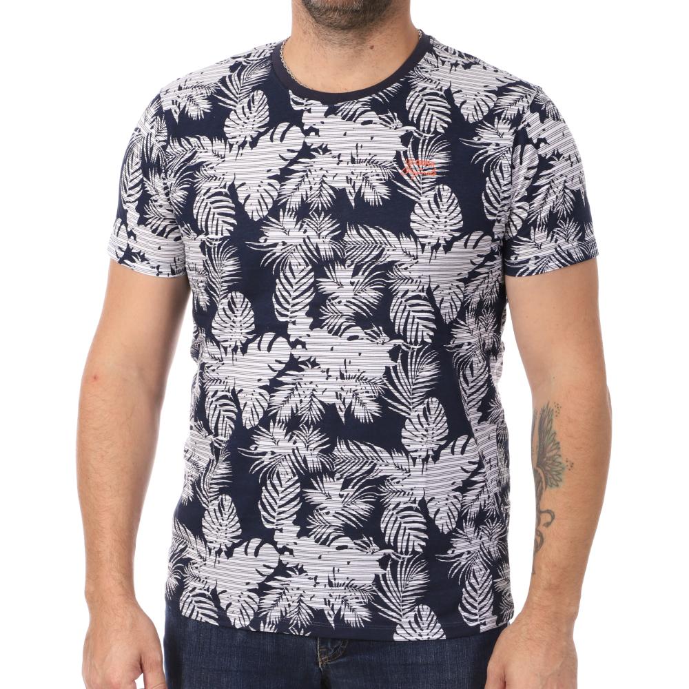 Lee Cooper T-shirt Marine Homme Lee Cooper Opaya