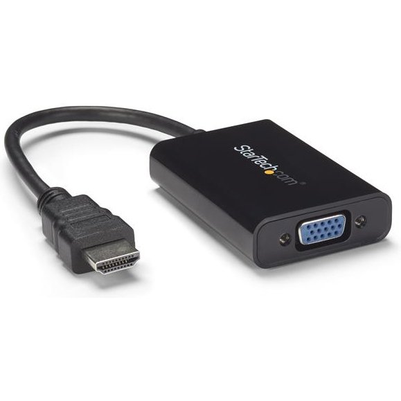 StarTech.com Câble adaptateur / Convertisseur HDMI vers VGA avec audio - Mâle / Femelle - Noir