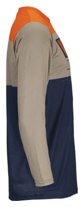 Maillot Manches Longues Kenny Charger Bleu / Orange