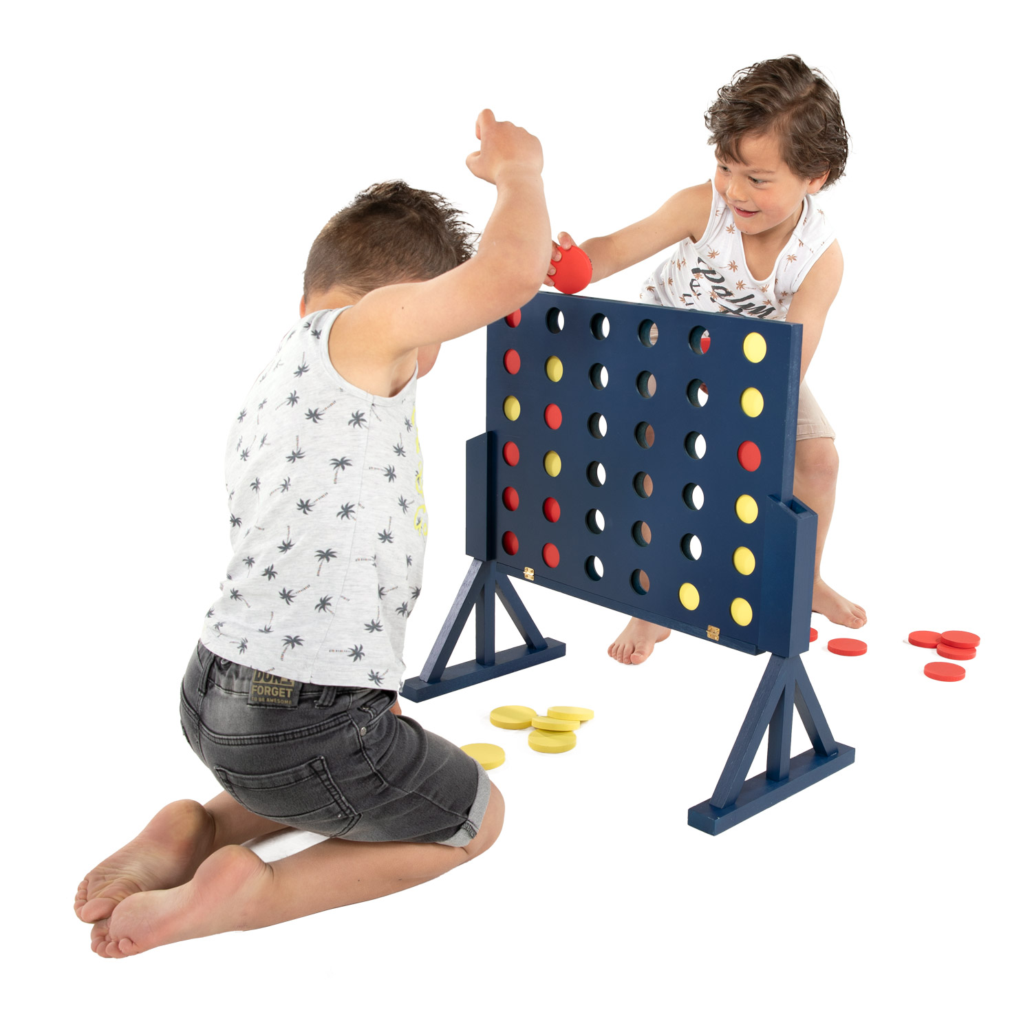 Giga 4 in een Rij Houten Spel XL