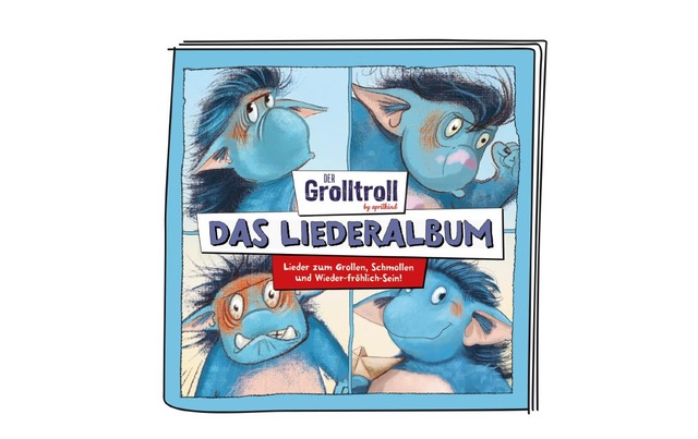 tonies Hörspielfigur »Der Grolltroll – Das Liederalbum«