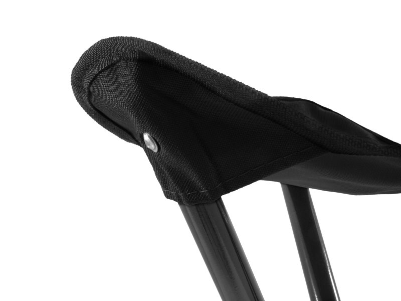 Dreibeinhocker 'Travelchair' Stahl schwarz